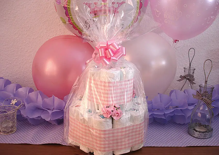 How to make a diaper cake