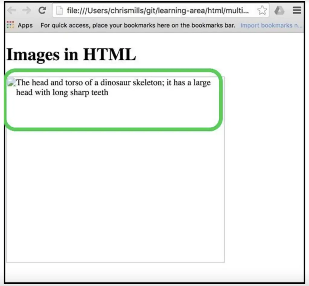 Images in HTML