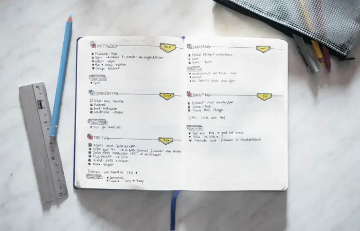 bullet journal is a way to organize your life