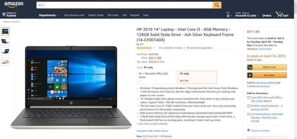 Formatting Amazon product titles for electronics and laptops